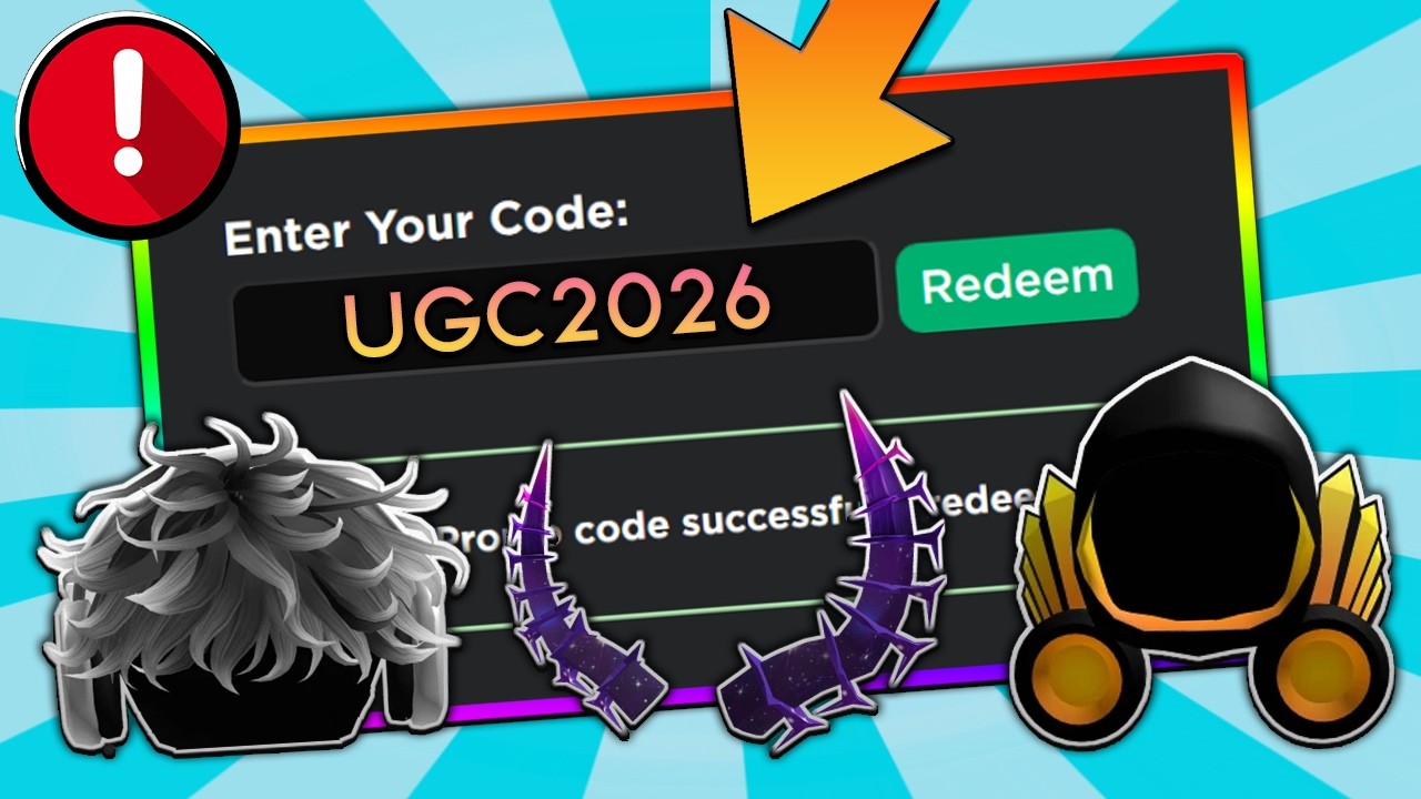 *43 NEW CODES* ALL 2026 Roblox Promo Codes For ROBLOX FREE Items and FREE UGC 2026 (UPDATED)