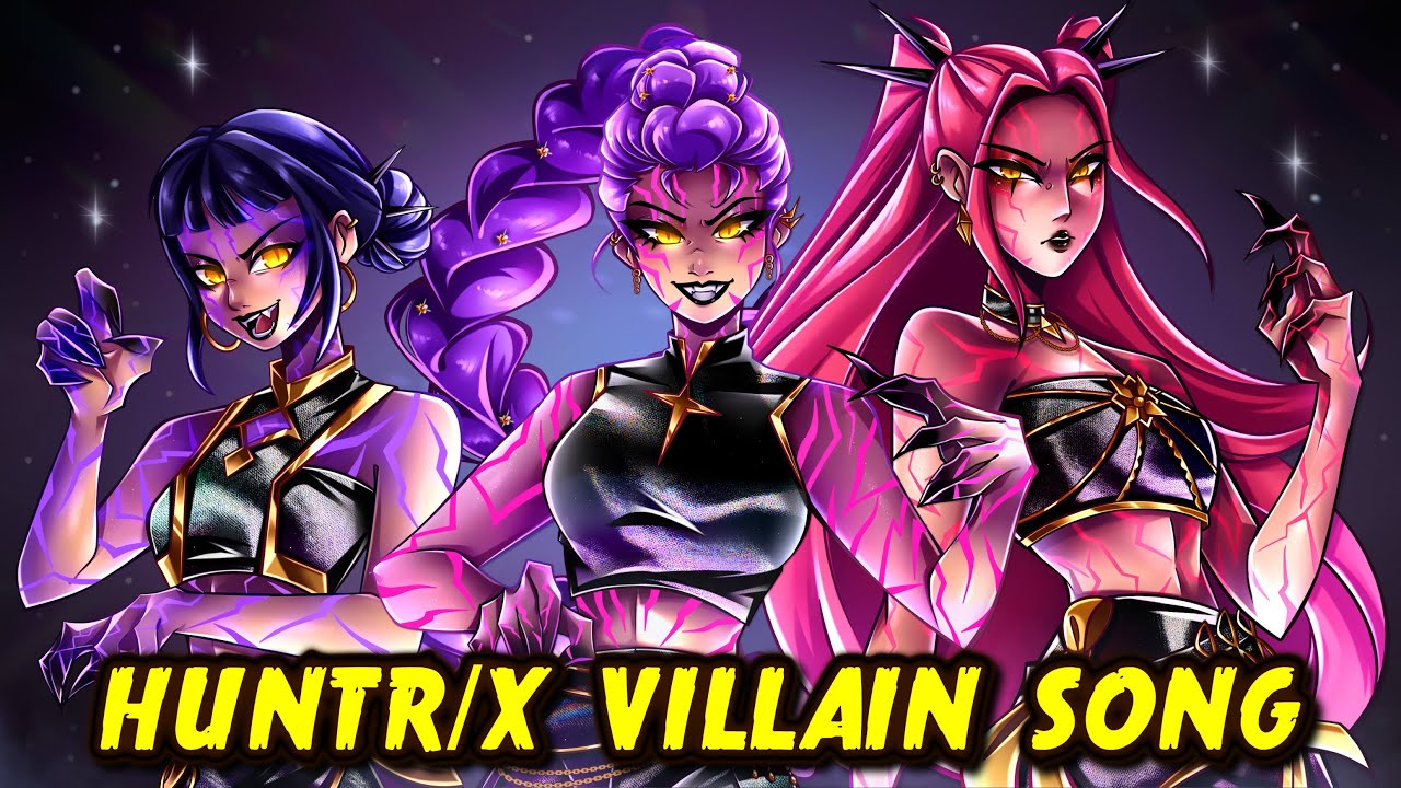 HUNTRIX VILLAIN SONG - What It Sounds Like | KPop Demon Hunters Animation |【By MilkyyMelodies】