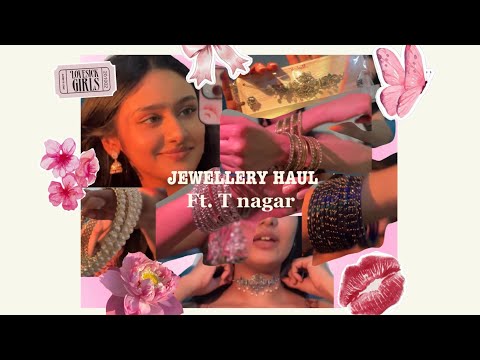 I found the PRETTIEST Jewellery in T Nagar 💖 | Chennai’s Best Budget Finds ✨