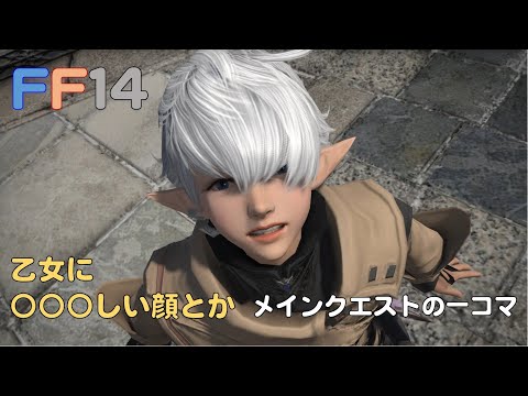 [FF14]乙女に〇〇〇しい顔とか#クスっと笑える