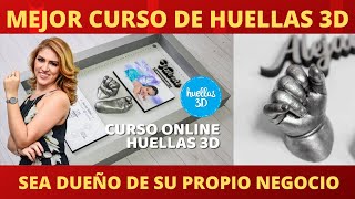 CURSO HUELLAS 3D  HUELLAS DE BEBE!  - REPLICAS E DECORACION HUELLAS 3D
