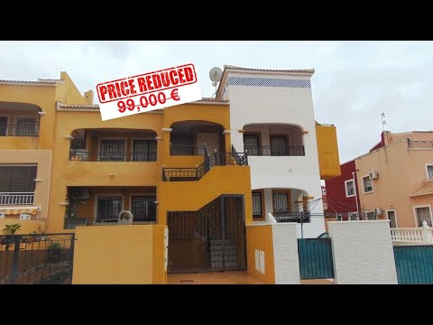 LOS MONTESINOS: 3 Bed Top Floor Apartment with comm. Pool, Solarium & Storage (©WhiteVillasInSpain)