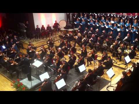 Kosovo Philharmony performing The Armed Man, Mass for Peace, XIII, Karl Jenkins