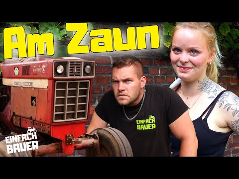 Farmers at the fence