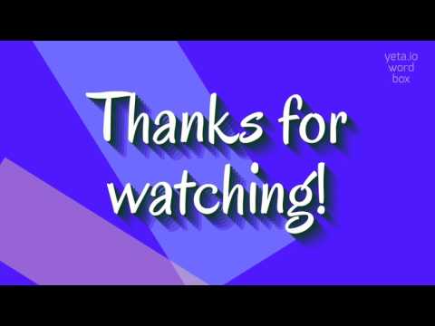 How to say "khatib"! (High Quality Voices)