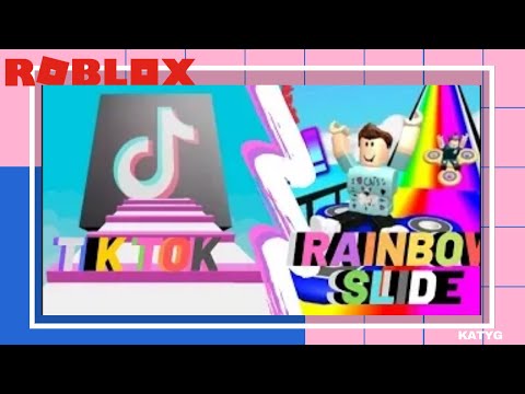 Escape Tik Tok Obby | 🌈Escapa de Rainbowland | JUGANDO CON MUCHA PUBLICIDAD!!😒 | Katy Gameplays