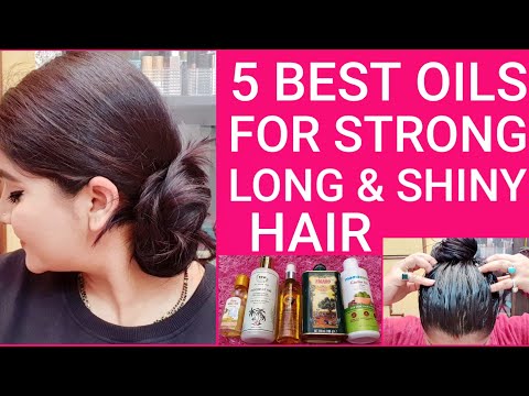 5 BEST OILS FOR STRONG LONG THICK & SHINY HEALTHY HAIR | RARA | deep oiling part2 | haircare routine Video