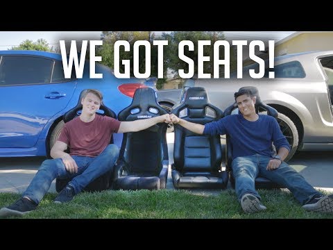 Going Full Race Car with New Seats!!
