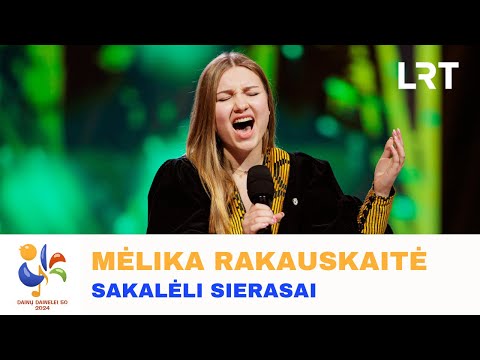 Mėlika Rakauskaitė – „Sakalėli sierasai“ | „Dainų dainelė 2024“