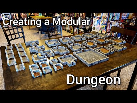 Assembling a WarLock Tiles Dungeon!