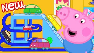 Peppa Pig Tales 🚗 George Loves The Toy Car Park
