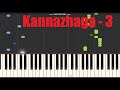 Kannazhaga Piano Notes Tutorial Anirudh 3 Moonu