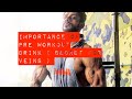 Importance of ur pre workout drink ( whats in my bag ?? )