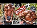 100 Muscle ups a Day | 100k Subscriber Challenge
