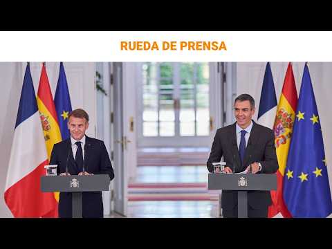 🔴DIRECTO | Rueda de prensa de Pedro Sánchez y Emmanuel Macron | RTVE Noticias