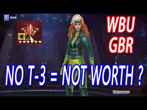 No T3!! Rogue New uniform Still Worth It?? 3 World Boss + GBR [F2P Build] I Marvel Future Fight