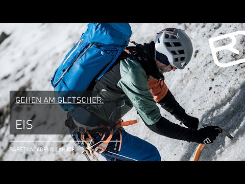 Hochtouren Gehtechnik: Gehen auf Eis mit Steigeisen und Pickel - Tutorial (10/18) | LAB ICE