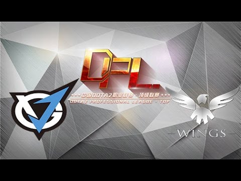 VG.J vs Wings Gaming Game 1 | bo2 | Dota 2 Professional League Season 3 - Top