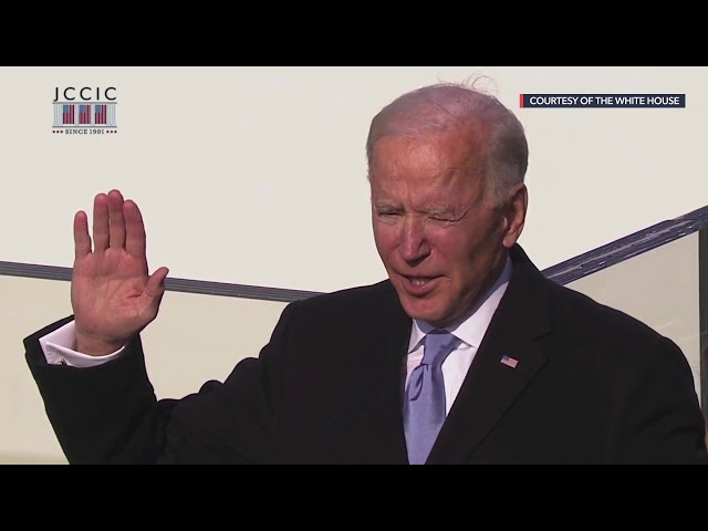 Joe Biden sworn in as 46th US president