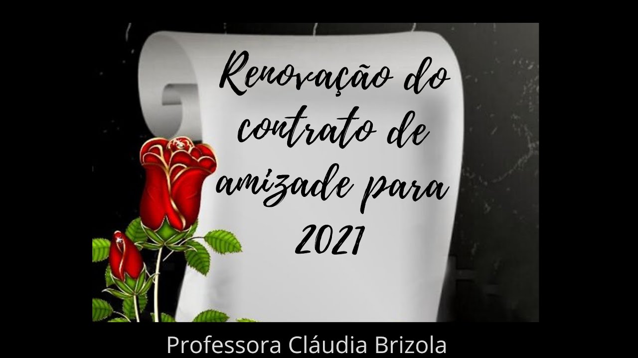 CONTRATO DE AMIZADE