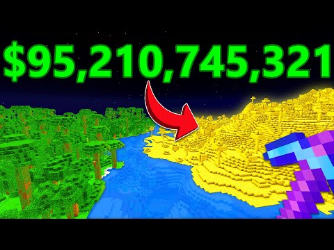 I Became The WORLDS RICHEST Minecraft Player!