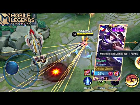FANNY AGGRESSIVE MODE HIGHLIGHTS ⚡️ | FANNY SATISFYING MONTAGE | Official Zeshi | Yancy