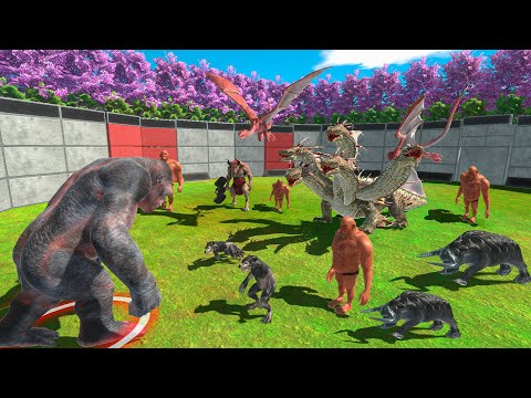 🔥GORO The GIANT vs FANTASY - Animal Revolt Battle Simulator