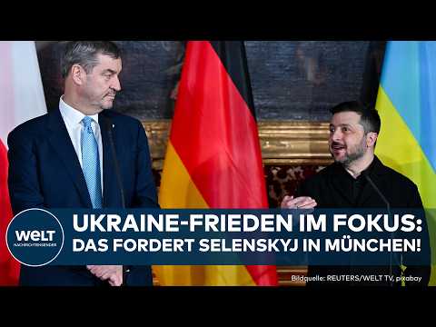 SICHERHEITSKONFERENZ: Selenskyj kämpft in München um Europas Stimme – USA pochen auf mehr Einsatz!