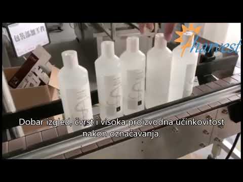 Automatski aplikator za naljepnice za naljepnice okruglog tijela boce za plastičnu staklenku