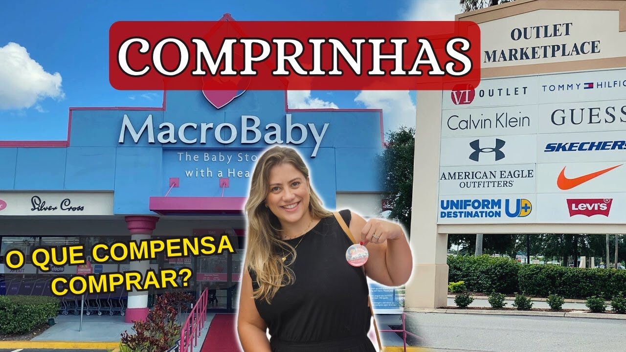 COMPRAS EM ORLANDO - MACROBABY E OUTLET MARKETPLACE | VLOG 5 - Parte 1