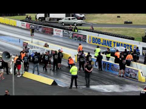 Rob Taylor . The Mad Professor Crash at Calder Park Jamboree