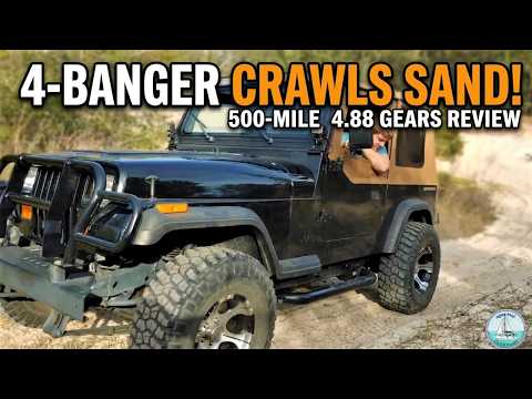 4.88 Gear Review: Did We Kill the 4-Banger or Save It?  || Jeep Mods E24