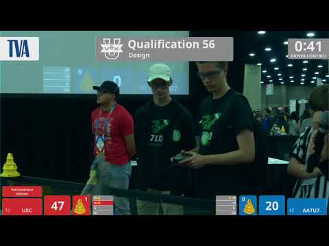 2018 VEXU Design Q56 - USC vs AATU7 - 57 to 30