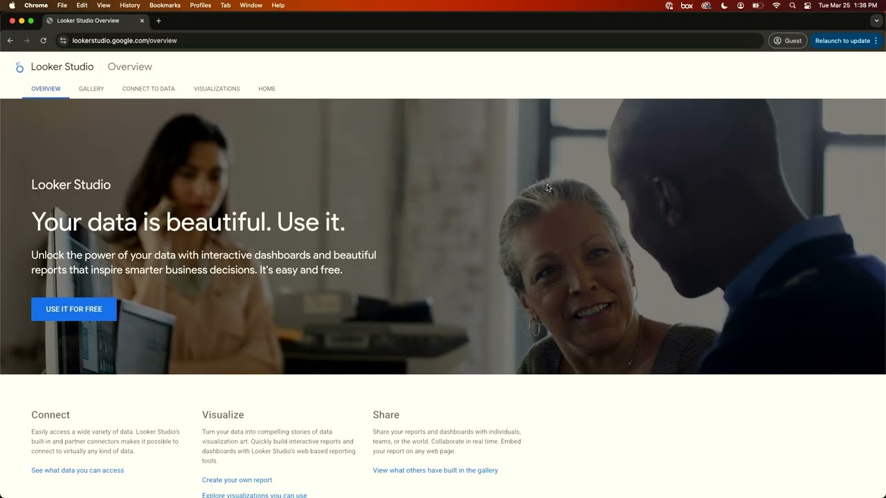 From Data to Insight - Crafting Custom GA4 Reports in Looker Studio for Website Success