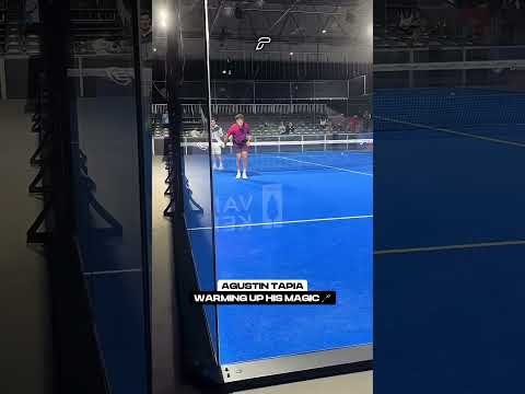 AGUSTIN TAPIA WARMING UP HIS SKILLS 🪄