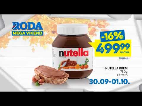 Roda mega vikend od 30.09 - 01.10.2017.