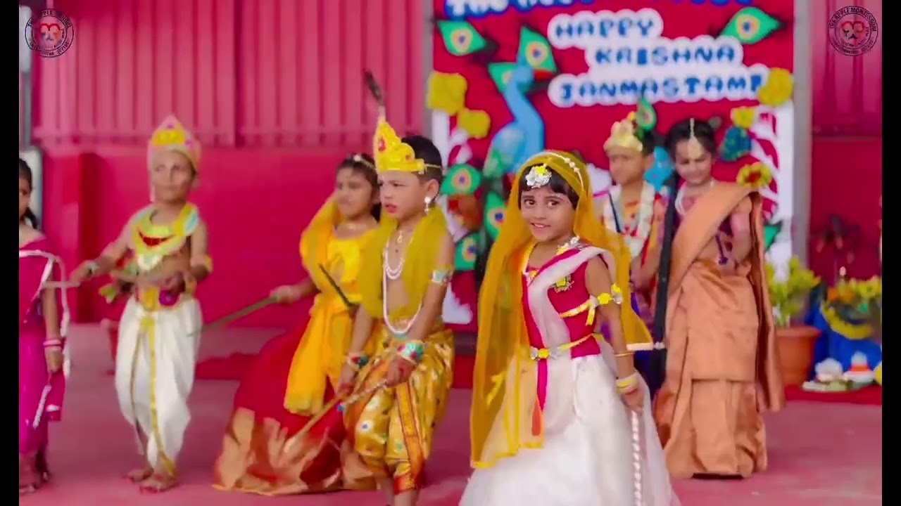 Krishna Janmashtami celebration#education #school #school #activity #schoollife #dancevideo l