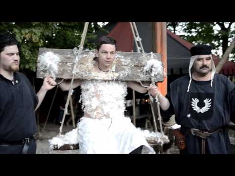 Kaltenberg 2016 - Die Schwarzen Ritter Teeren und Federn