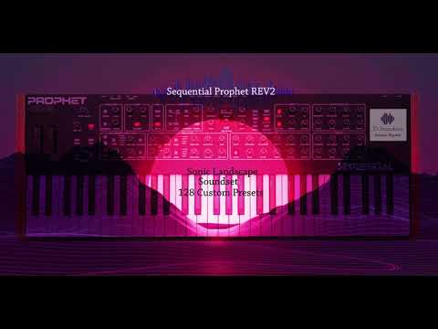 Sequential Prophet REV2 Organic side of my Sonic Landscapes Soundset