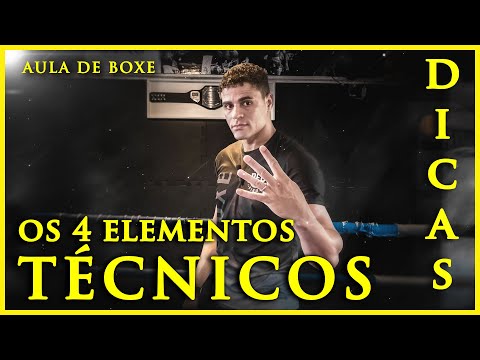OS 4 ELEMENTOS TÉCNICOS DO BOXE (Aula de Boxe) - Victor Balboa