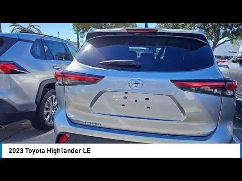 2023 Toyota Highlander Metairie LA PL3923