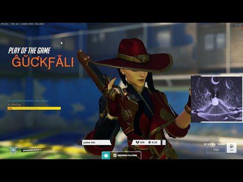 21K DMG! POTG! GALE INSANE ASHE GAMEPLAY OVERWATCH 2 SEASON 1 RELEASE