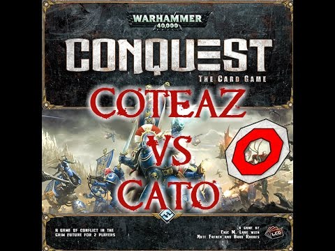 Warhammer 40K: Conquest the Card Game (Coteaz vs. Cato) OCTGN