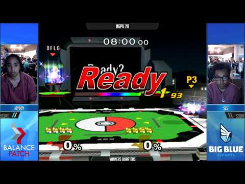NGPU 28 SSBM - DBJ | Joyboy (Blue Fox) vs. Ses (Green Fox) - Melee WQF