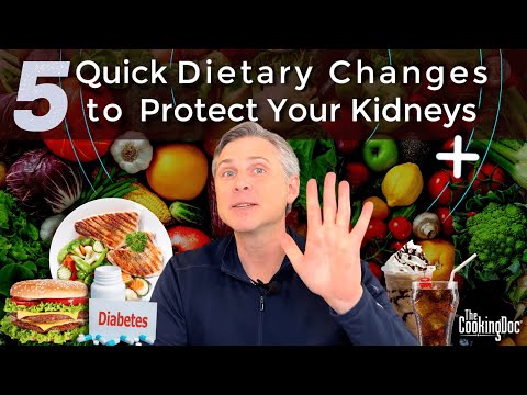 5 Quick Dietary Changes to Protect Your Kidneys | The Cooking Doc®