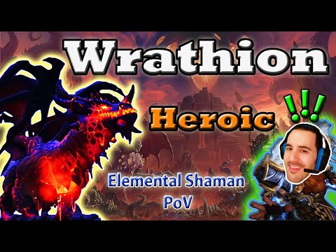 ⚡ Wrathion Heroic 🔸 Rank 1 ELE DPS 🔸 Rank 1 Speed 🔸 Rank 1 Execution 🔥 8/8M Elemental Shaman PoV ❄