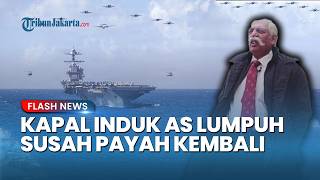 Kapal Induk USS Gerald R. Ford Lumpuh Diserang Iran, Jenderal India Sebut Kini Susah Payah Kembali