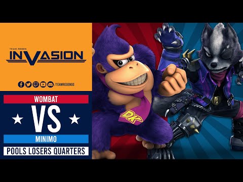 Invasion April 2023: Pools Losers Quarters - Wombat (DK) Vs Minimo (Wolf)