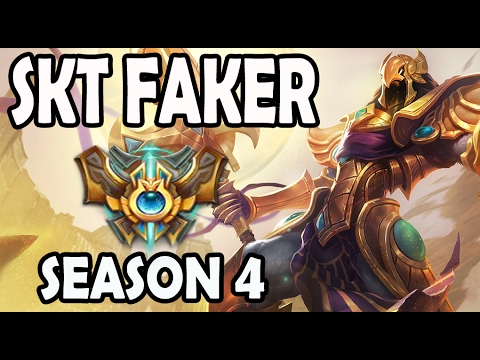 SKT T1 Faker Azir vs Yasuo MID Ranked Challenger Korea