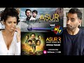 ASUR 1 ASUR 2 TRAILER REACTION Voot Welcome To Your Dark Side Arshad Warsi Barun Sobti